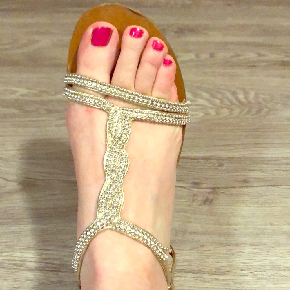 Merona bling sandals size 10